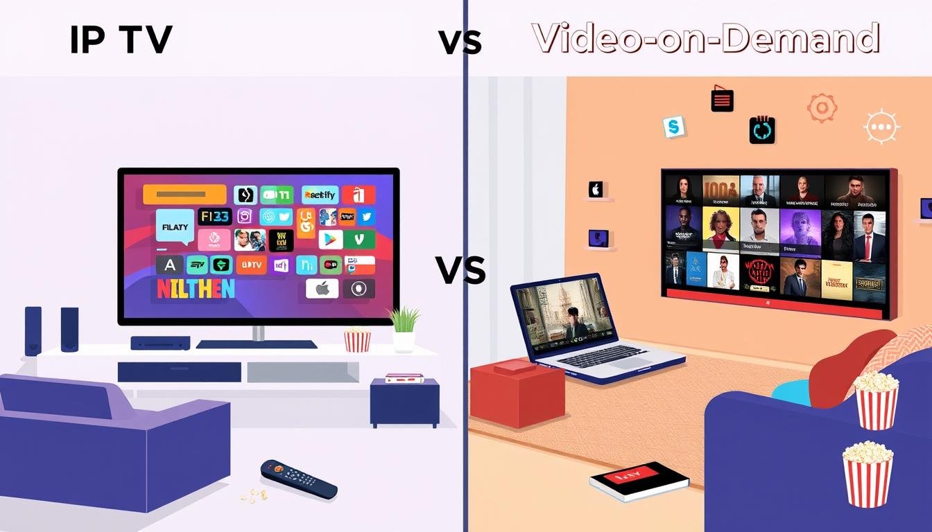 IPTV versus Video-on-Demand